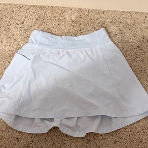 Athleta Light Blue Skater Skirt